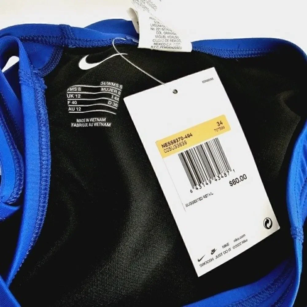 New! Nike Standard Fast Back Athletic Performance Training One Piece Swimsuit